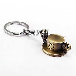 Anime One Piece Chopper Hat Holder Key Ring Keychain Chaveiro Fashioned Key Car AT2302 Official Merch