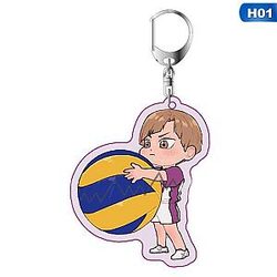 Child Key Ring Haikyuu Lively !! Fans Cute Cartoon Keychain Keychains New For AT2302 Official Merch