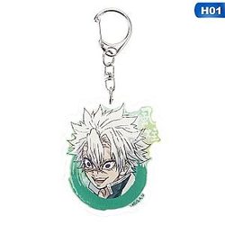 Demon Slayer Keychain Kimetsu No Yaiba Kamado Tanjirou Nezuko Agatsuma Zenitsu AT2302 Official Merch