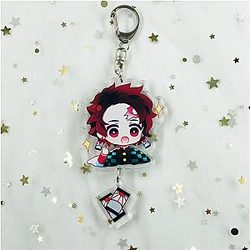 Demon Slayer Keychain Keychains Tanjirou Kamado Nezuko Tomioka Giyuu Kimetsu N AT2302 Official Merch
