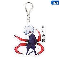 Fans Of The Anime Tokyo Ghoul Des Kaneki Ken Mask Key Key Rings Acrylic Fashion Favors AT2302 Official Merch