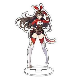 Figure Genshin Impact Diluc Venti Klee Keqing Qiqi Acrylic Support Plate Desk Model AT2302 Official Merch