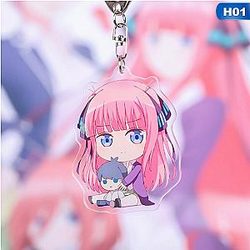 Go-Animated Toubun No Hanayome The Quintuplets Nakano Loli Miku Figure Key Acrylic AT2302 Official Merch
