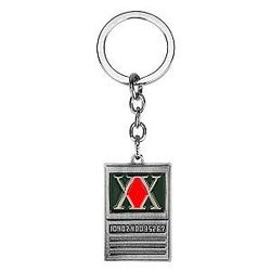 Hunter X Hunter Anime Dog Keychain Key Chain Metal Tag Ring Holder Jewelry Gift Men AT2302 Official Merch