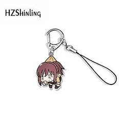 I Attack On Titan Animated Cartoon Keychain Acrylic Epoxy Resin Mobile Phone AT2302 Official Merch