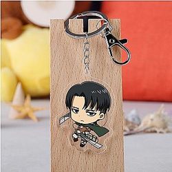I Attack On Titan Keychain Cute Cartoon Car Accessories Bag Pendant Men AT2302 Official Merch