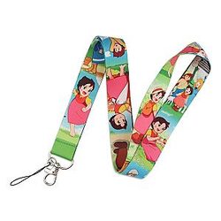 Heidi Animated Dongmanli Plate Lanyard Key Id Card Pass Gymnasium Mobile Phone Usb AT2302 Official Merch