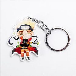 Hinata Hyuga Keychains Figure For Women Of Dominant Men Naruto Acrylic Cute Earrings Chains AT2302 Official Merch