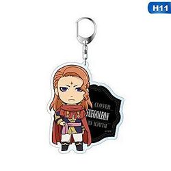 Jewelry Gifts Keychain Key Action-Figure Wig Anime Black Clover Pendant AT2302 Official Merch