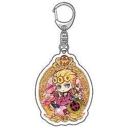 Jojos Bizarre Adventure Card Key Chain Flower Pendant Double-Sided Acrylic AT2302 Official Merch