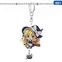 Kawaii Anime Key Project Flandre Scarlet Touhou Acrylic Key Accessory Bag AT2302 Official Merch