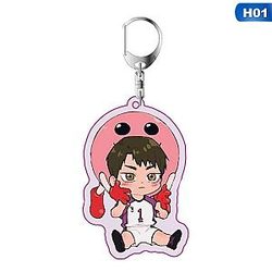 Key Child Cartoon Animated Volleyball Key Ring Haikyuu !! Sales At The Wholesale Key Ring AT2302 Official Merch