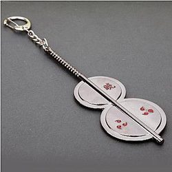 Key Chain Pvc Key Red Cloud Uzumaki Animated Trinket Backpack Car Key AT2302 Official Merch