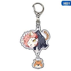 Key Cartoon, Animated Quality Satoru Nobara Jujutsu Kaisen Yuji Itadori Kugisaki AT2302 Official Merch
