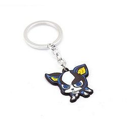 Jojos The Strange Adventure Enamel Iggy Dogs Key Chain Metal Key Ring Women AT2302 Official Merch