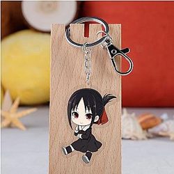 Kaguya-Sama: War Is Love Keychain Japanese Cosplay Acrylic Cartoon Figure Model AT2302 Official Merch