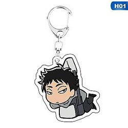 Key Ring Anime Cosplay Key Rings Jewelry High Quality Pendant Cute Hot Plate AT2302 Official Merch