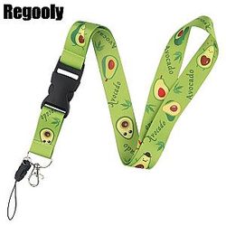 Key Ribbons Necklace Neck Straps Animated Animated Cartoon Neck Strap Lanyard AT2302 Official Merch