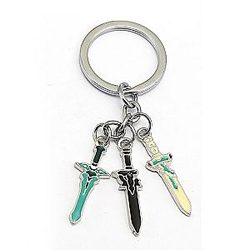 Key Sword Art Online Sao Metal Swords Pending Cosplay Keychain Keychains AT2302 Official Merch
