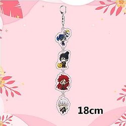 Long Butler Sebastian Acrylic Cute Animated New Key Chain For Men Male Female AT2302 Official Merch