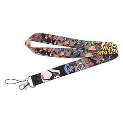 Lanyards New Anime Cartoon Neck Strap For Key Card Gym For Currency Key Chain Lanyard AT2302 Official Merch