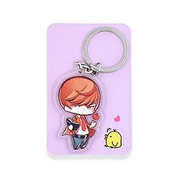 Keynote Chians Chibi Yu-Gi-Oh Cartoon Double-Sided Keychain Cute Animated Cartoon AT2302 Official Merch