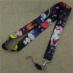 Phone Charms Akatsuki Sasuke Uchiha Neck Strap Rope Mobile Security Camera Key Chain AT2302 Official Merch