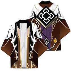 Genshin Impact Kimono - Zhongli Kimono FDM3107