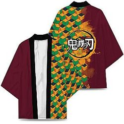 Demon Slayer Kimono - Kimetso No Yaiba Giyu Kimono FDM3107