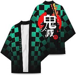 Demon Slayer Kimono - Kimetso No Yaiba Tanjiro Kimono FDM3107