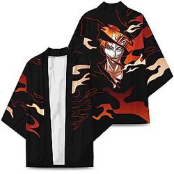 Death Note Kimono - Bleach Ichigo Mask Kimono FDM3107