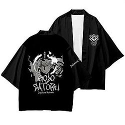 Jujutsu Kaisen Kimono - Gojo Storu Anime Cosplay Costume Tops Japanese Kimono