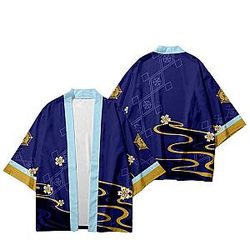 Genshin Impact Kimono - New Fashion Adult Unisex Japanese Summer Kimono Anime Gift