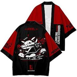 Genshin Impact Kimono - Japanese Anime Cosplay Costumes Unisex Summer Kimono