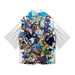 Jojo’s Bizarre Adventure Kimono - Multi Characters Cosplay Unisex Anime Kinomo