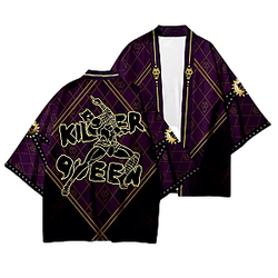 Jojo’s Bizarre Adventure Kimono - Cosplay Unisex Summer Casual Clothes Killer Qeen Kinomo