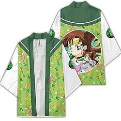 Sailor Moon Kimono - Sailor Jupiter Kimono Custom Clothes GOT1308