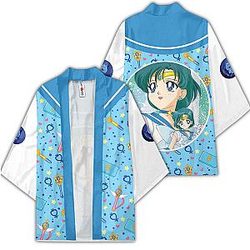 Sailor Moon Kimono - Sailor Mercury Kimono Custom Clothes GOT1308