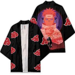 Naruto Kimono - Akatsuki Pain Kimono Custom Clothes GOT1308