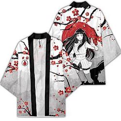 Naruto Kimono - Hinata Hyuga Kimono Custom Japan Style Clothes GOT1308