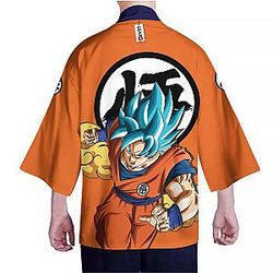 Dragon Ball Kimono - Goku Blue Kimono Custom Clothes GOT1308