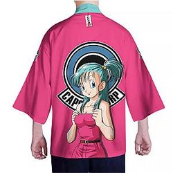Dragon Ball Kimono - Bulma Kimono Custom  Clothes GOT1308