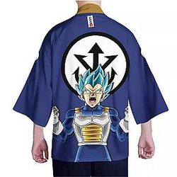 Dragon Ball Kimono - Vegeta Blue Kimono Custom  Clothes GOT1308