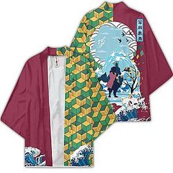 Demon Slayer Kimono - Giyuu Kimono Otaku Merch  Clothes GOT1308