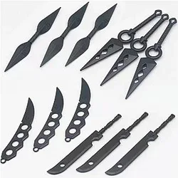 Naruto Shippuden Kunai Model Anime Uchiha Itachi Knives Shuriken Cosplay AL1707