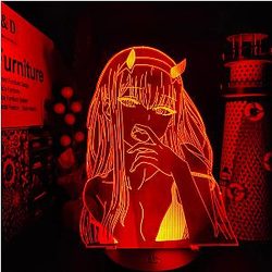 Darling In The Franxx 3D lamp - ZERO TWO TEASE Led Anime Lamp OTAKU0705