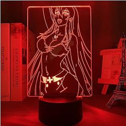 Death Note 3D Lampe - ESDEATH WAIFU LED ANIME LAMP (AKAME GA KILL!) Otaku0705