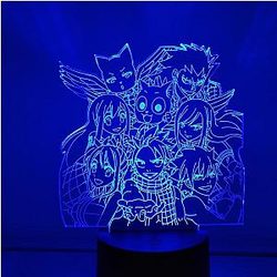 Fairy Tail 3D lamp - TEAM Led Anime Lamp OTAKU0705
