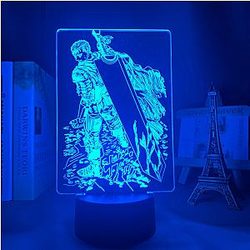 Berserk 3D lamp - GUTS SWORD Led Anime Lamp OTAKU0705