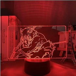 Demon Slayer 3D lamp - INOSUKE Led Anime Lamp OTAKU0705